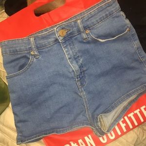 Blue BDG JEAN SHORTS
